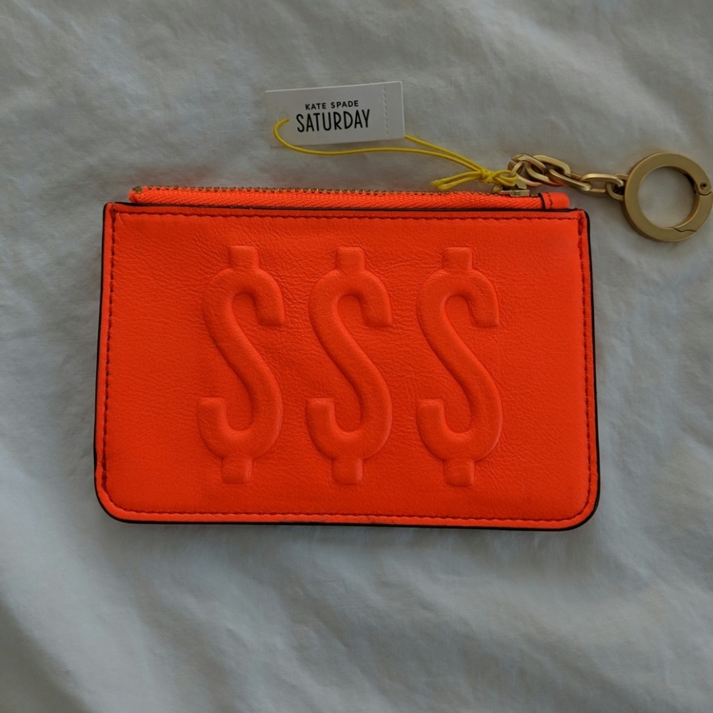Kate Spade Orange Change Purse